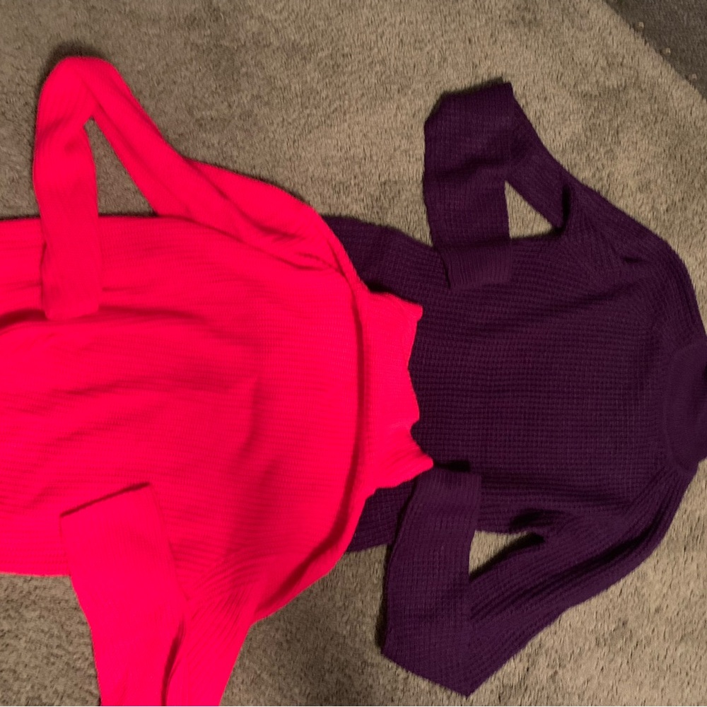 Women's Pink/ purple Sweater bundle